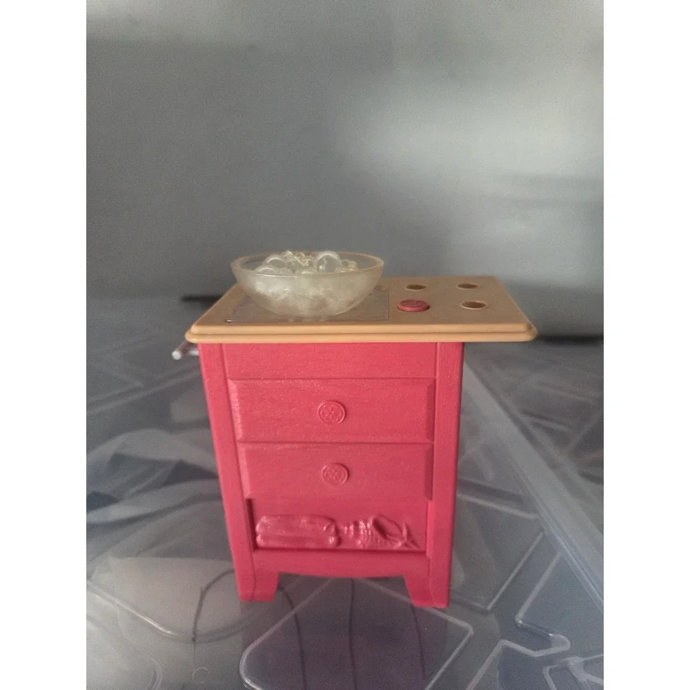 Barbie 2015 Dreamhouse Furniture Pink Sink Bathroom Accessory